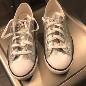 Silver Converse